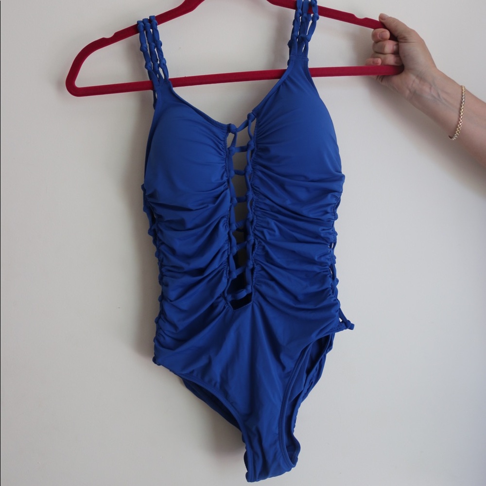 Despi sexy one piece blue baiting suit S